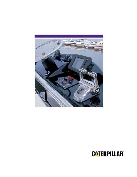 caterpillar marine junction box|Caterpillar Marine Controls Installation Manual.